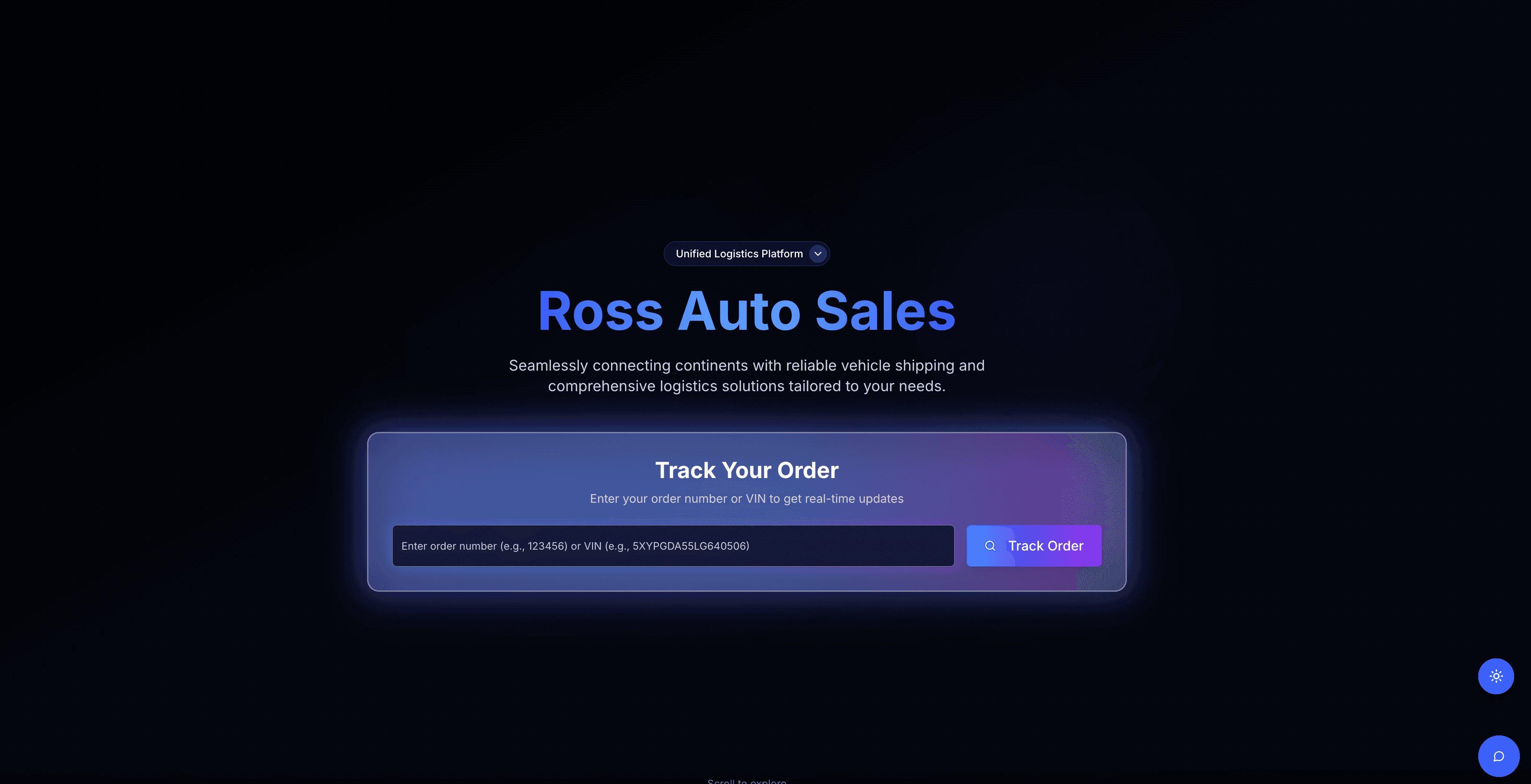 Ross Auto CRM screenshot